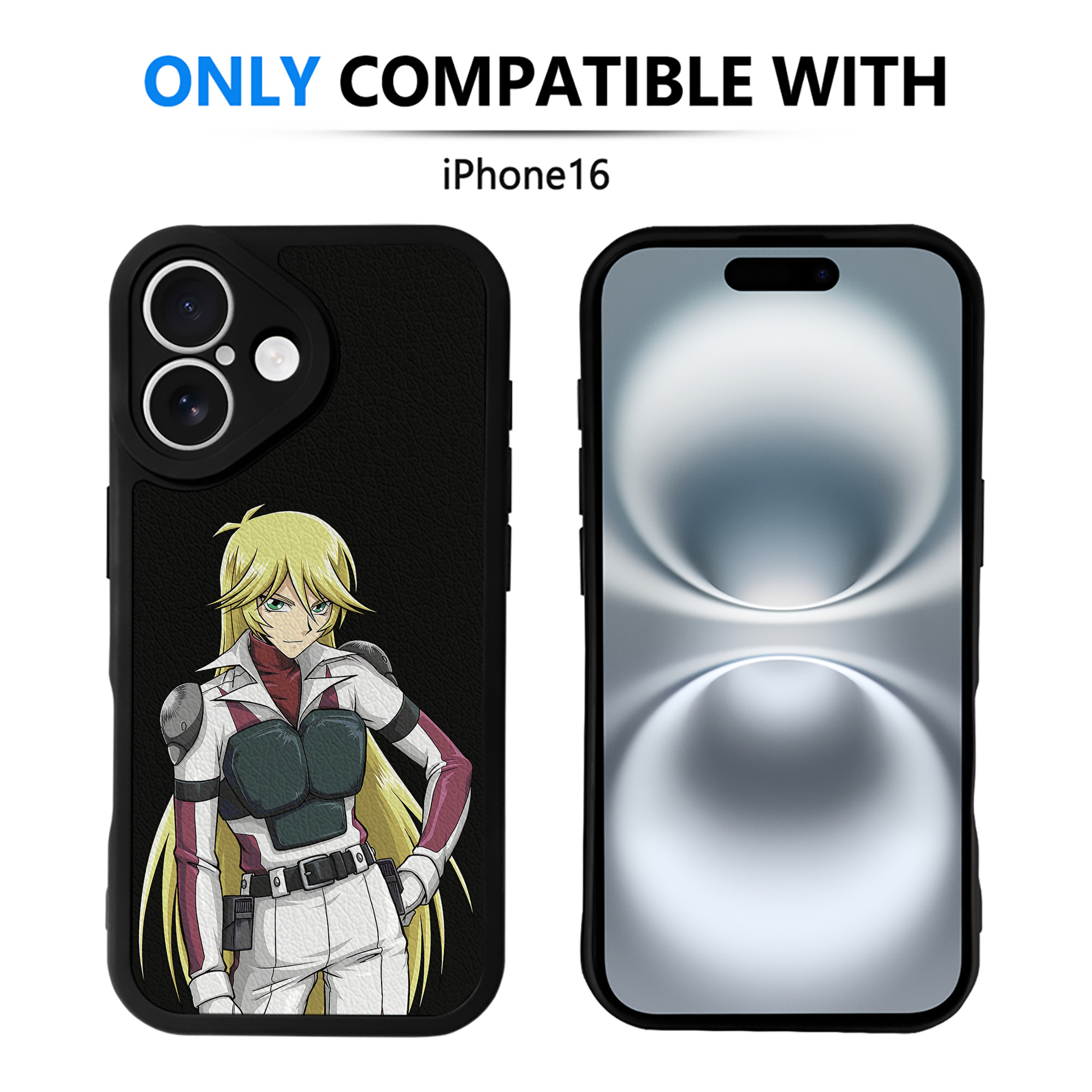 （画像用） 遊☆戯☆王 Yu-Gi-Oh! 【iPhone 16シリーズ対応】シリコンスマホケース（レザー調） 材質：シリコン